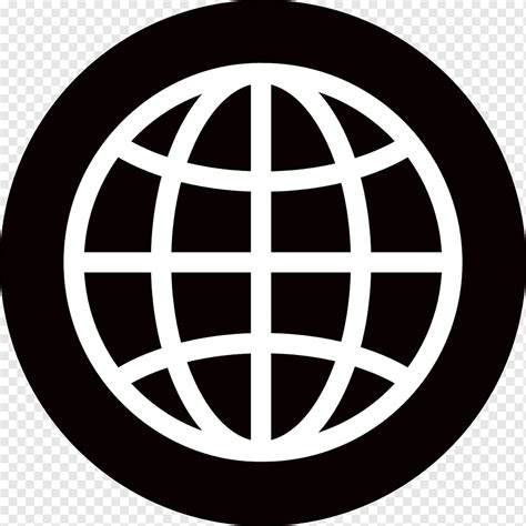 Language Icon Circle Pictogram Black And White Line Symbol Logo