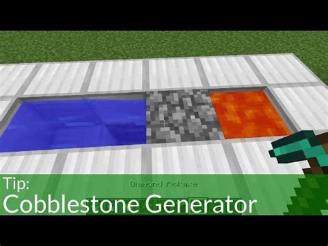 How To Make A Cobblestone Generator In Minecraft The L T Gaming