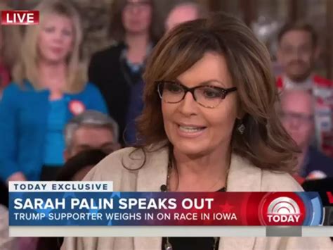 Sarah Palin Interview Derails When Shes Asked About Her Sons Arrest Business Insider India