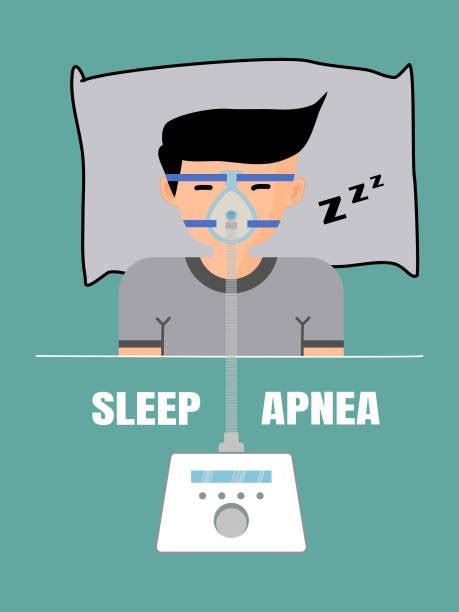 Cartoon Of The Sleep Apnea Mask Illustrations Royalty Free Vector Graphics And Clip Art Istock