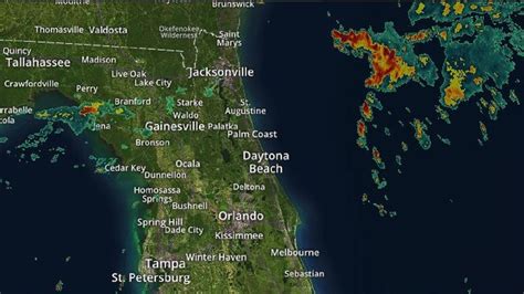 Live Radar Severe Storms Move Through Central Florida