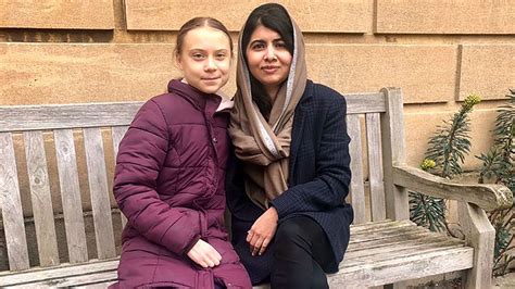 malala yousafzai and greta thunberg finally met and the two activists were fast friends cnn