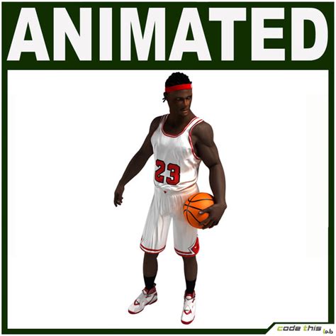Basketball Player 3d Models For Download Turbosquid