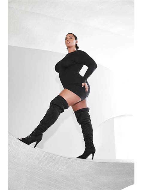 Oh Hey Curvy Girl These Fire Thigh High Boots Are What Youve Been