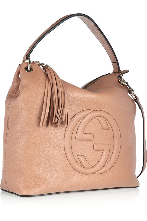 Gucci Leather Hobo Bag