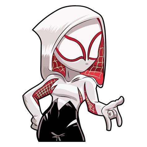 Spider Man Into The Spider Verse Spider Gwen Sticker Sticker Mania