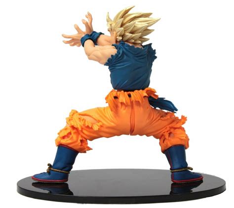 With this new take on. Dragon Ball Z Super Saiyan Goku 7" Sculpture Action Figure ...