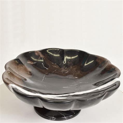 To provide you as much information as possible. Mid-Century Modern Decorative Italian Black Marble Fruit ...