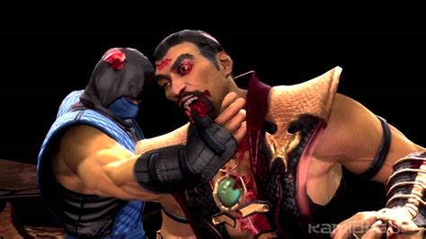 Hd Mortal Kombat 2011 Sub Zeros Spine Rip