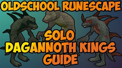 Oldschool Runescape Solo Dagannoth Kings Guide 2007 Dks Solo Guide