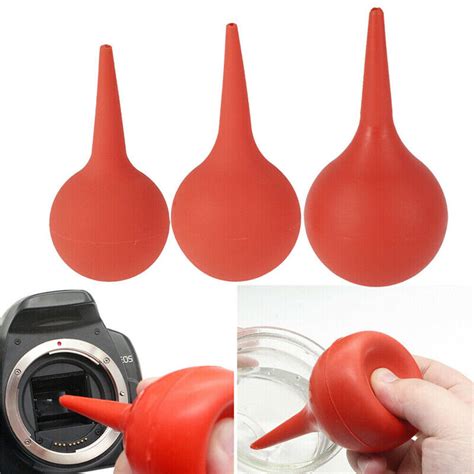 30 60 90ml rubber suction ear wax removal syringe squeeze bulb cleaner dust tool ebay