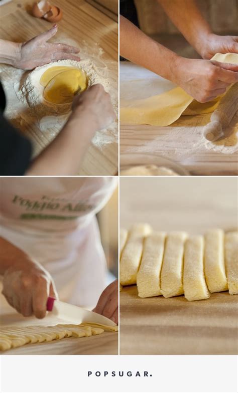 It's wooden bicycle that is. How to Make Pasta From Scratch | POPSUGAR Food