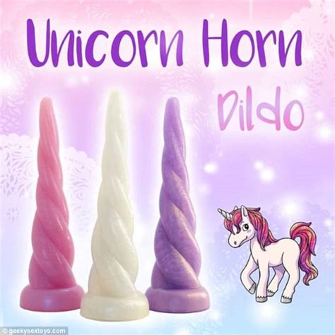 Geeky Sex Toys Release Vibrantly Coloured Unicorn Horn Sex Toy Daily