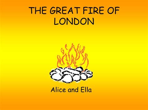 Ppt The Great Fire Of London Powerpoint Presentation Free Download