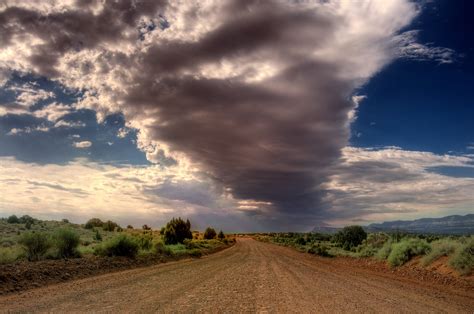High Quality Photo Of Desert Road Wallpaper Of Sky
