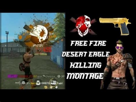 Desert eagle killing montage ||free fire || training mode ... How to make thumbnail for free fire montage video thumbnail tutorial free fire ff edits.