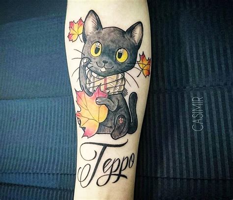 Black Cat Tattoo By Casimir Nyblom Photo 23968