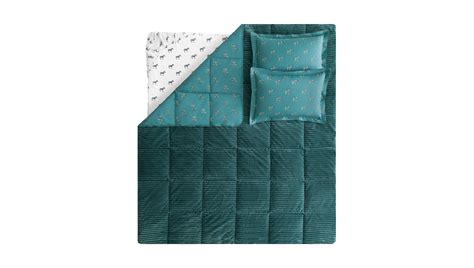 Atlanta Yeşil Triola Battaniyeli Uyku Seti Yataş Bedding
