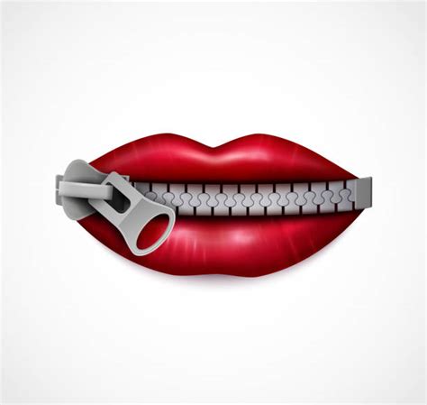 Sealed Lips Illustrations Royalty Free Vector Graphics And Clip Art Istock