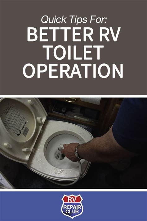 How Does An Rv Toilet Work Rv Toilet Operation Rv Repair Club Rv