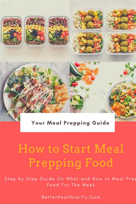 how to meal prep a beginners guide [plan included] better healthier yu meal prep healthy