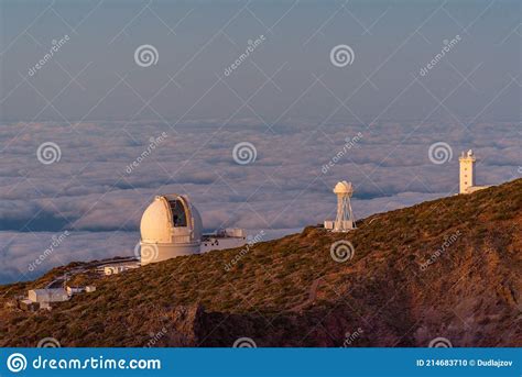 Roque De Los Muchachos Observatory At La Palma Canary Islands Spain