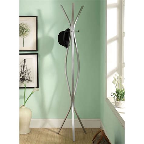 Enjoy free shipping on most stuff, even big stuff. Nostalgia Contemporary Coat Rack - Metal, Silver Finish ...