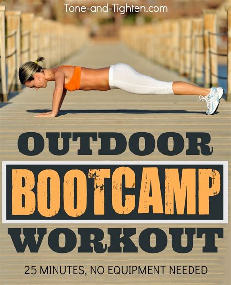Outdoor Bootcamp Strength Training Workout Boot Camp