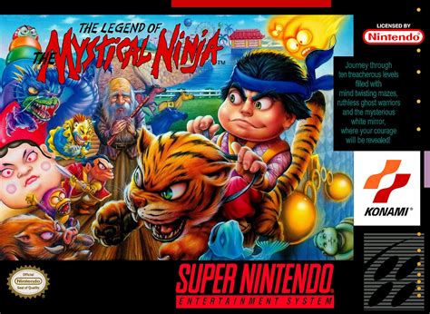 Snes A Day 63 The Legend Of The Mystical Ninja Snes A Day