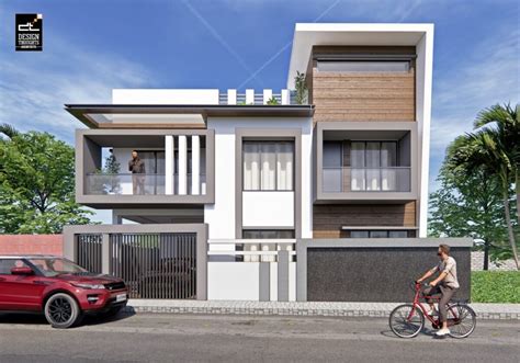 A Modern Duplex Home In Shivamogga Architects In Bangalore