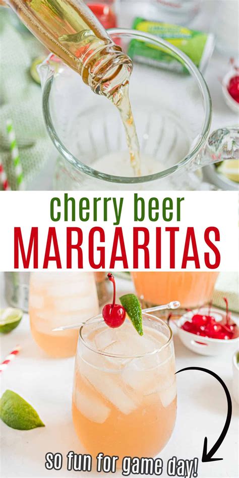 Whats Better Than Cherry Margaritas Cherry Margaritas With Beer You