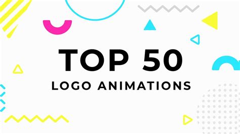 50 Best Logo Animation 50 Amazing Motion Logos Adobe After Effects