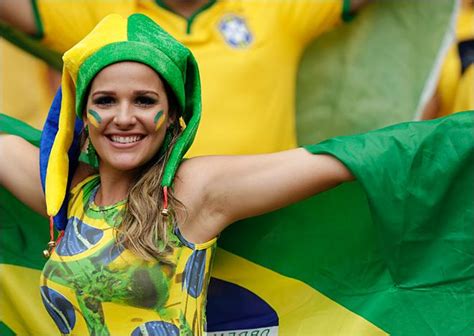 Photos Painted Faces Wild Fans At World Cup 2014 Komo