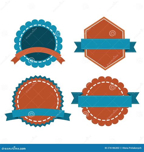 Retro Banners Vector Template Graphic Element Award Background