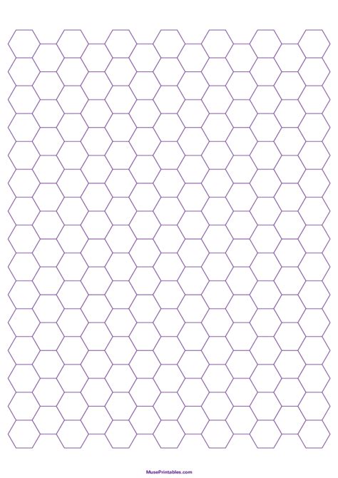 Printable Hexagon Graph Paper Printable Calendars At A Glance