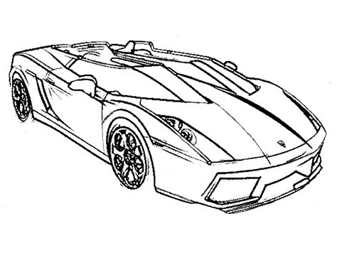 Real Cars Coloring Pages Download And Print For Free