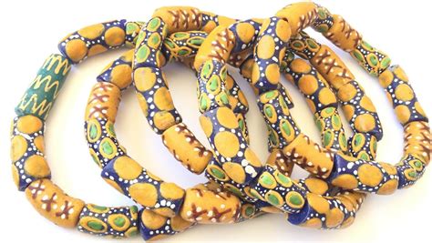 Ghana Fashionable Multi Colored African Beaded Bracelet