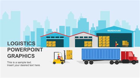 Warehouse Logistics Powerpoint Shapes Slidemodel