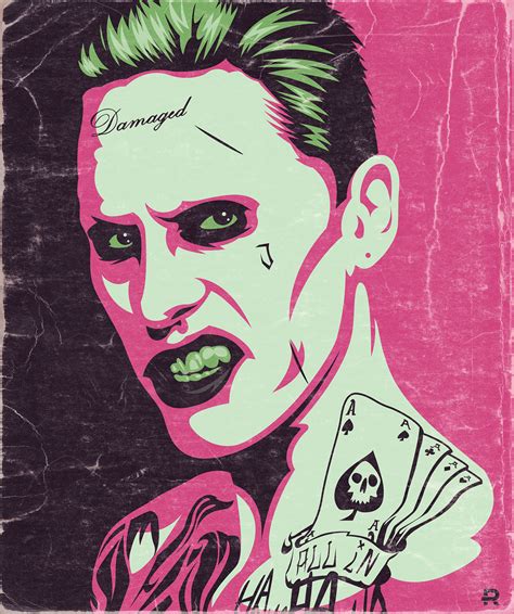 Joker Portrait On Behance