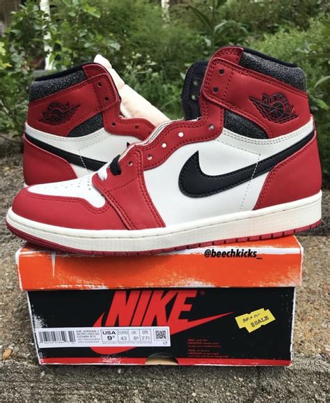 Air Jordan 1 Lost And Found Chicago Dz5485 612 Release Date Sbd