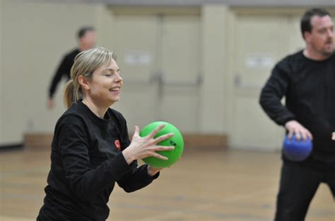 Dodgeball Zen Moment Dodgeball Mania With United Way Of Th Flickr