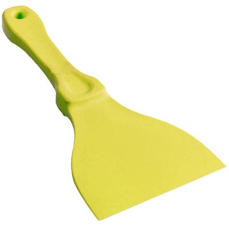 Hand Scraper Plastic Yellow 11cm 45 Avica Uk Ltd