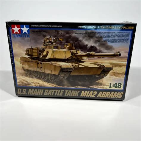 Tamiya Us Main Battle Tank M A Abrams Scale Plastic Model Kit