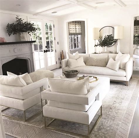 All White Living Rooms Home Stre White Living Room Colors Living