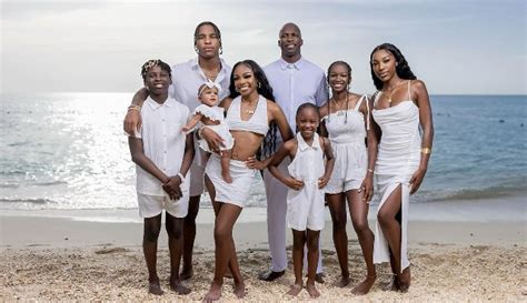 Chad Johnson And Sharelle Rosado Pose With Their Kids In Sweet Photos