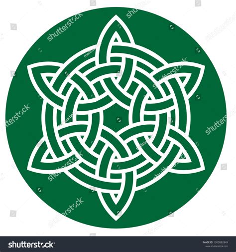 Celtic Knot Circle Stock Vector Royalty Free 1305082849 Shutterstock