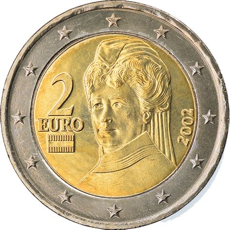 Two Euro 2002 Coin From Austria Online Coin Club