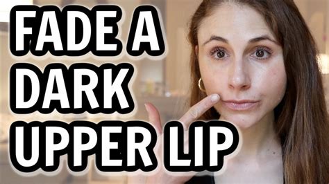 How To Fade A Dark Upper Lip Dr Dray Youtube