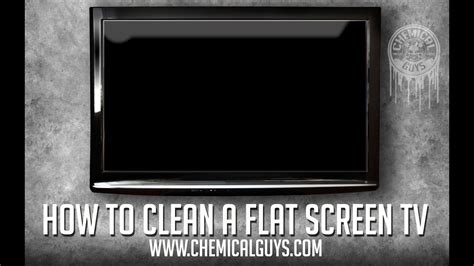 We have valid excuses to give our guests as to why our led or lcd flat tv or computer screens look like petri dishes. How To Clean a Flat Screen TV - Chemical Guys Signature ...