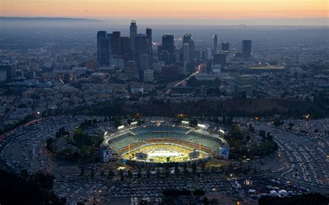 Dodger stadium, los angeles, california. 40+ Dodger Stadium Wallpaper Downtown LA on WallpaperSafari